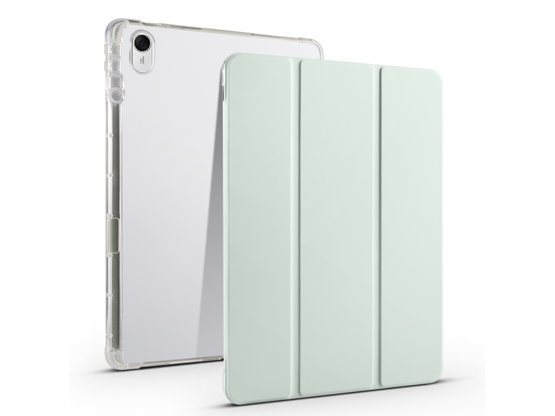 Capa Inteligente Tpu Transparente Halinuia Com Três Dobras Para Huawei Matepad 11.5 2023