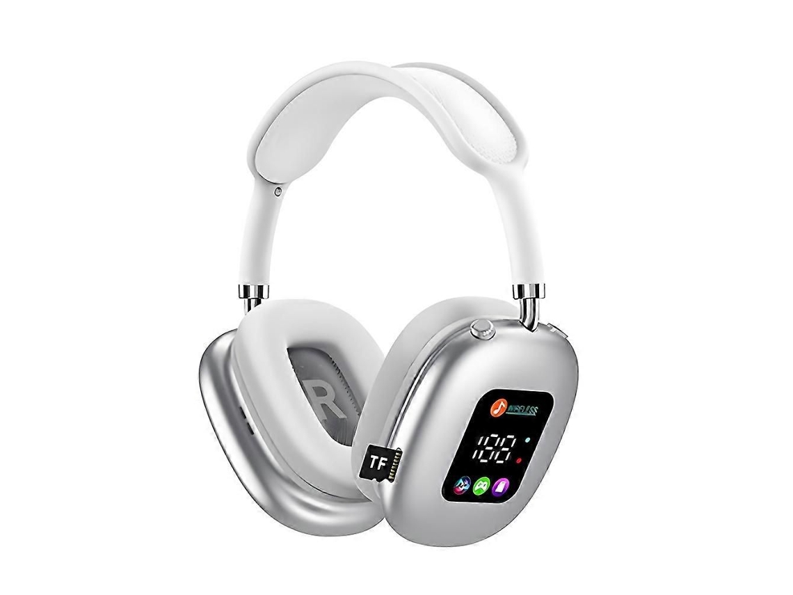 Fone de Ouvido Bluetooth Sem Fio, Colorido, Luminoso, com Subwoofer, Dobrável TAISHENGDA