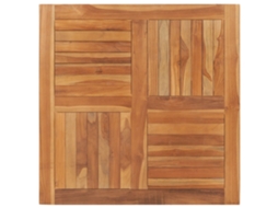 Table Top, Table Tops Vidaxl Marrom Madeira (90 X 90 Cm)