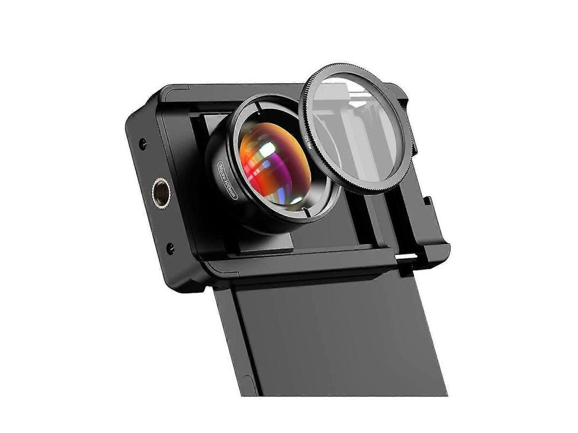 2026 kit de Lentes Macro para Smartphone, Lente Macro 10x + Filtro com Clip Multifunção para Telefones Inteligentes