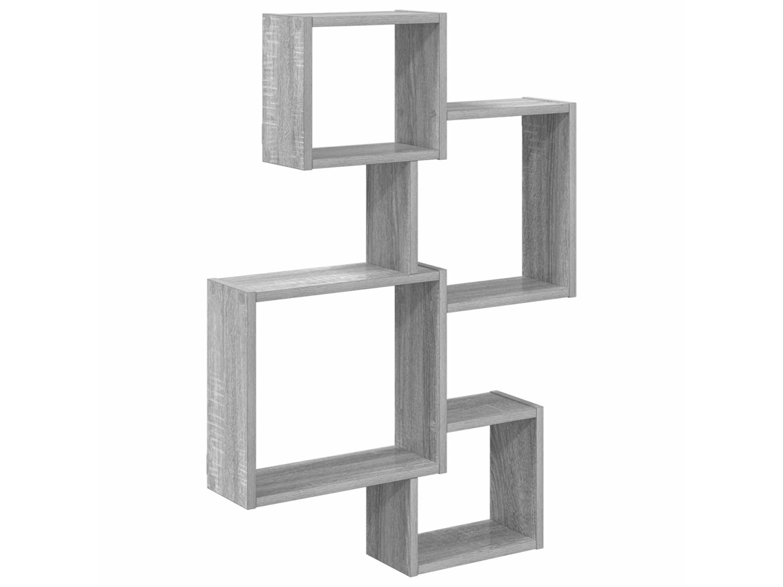 Vidaxl Prateleiras De Cubo De Parede Montagem Na Parede