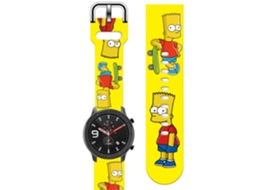 Bracelete Silicone Líquido para Fossil gen 6 Amarelo