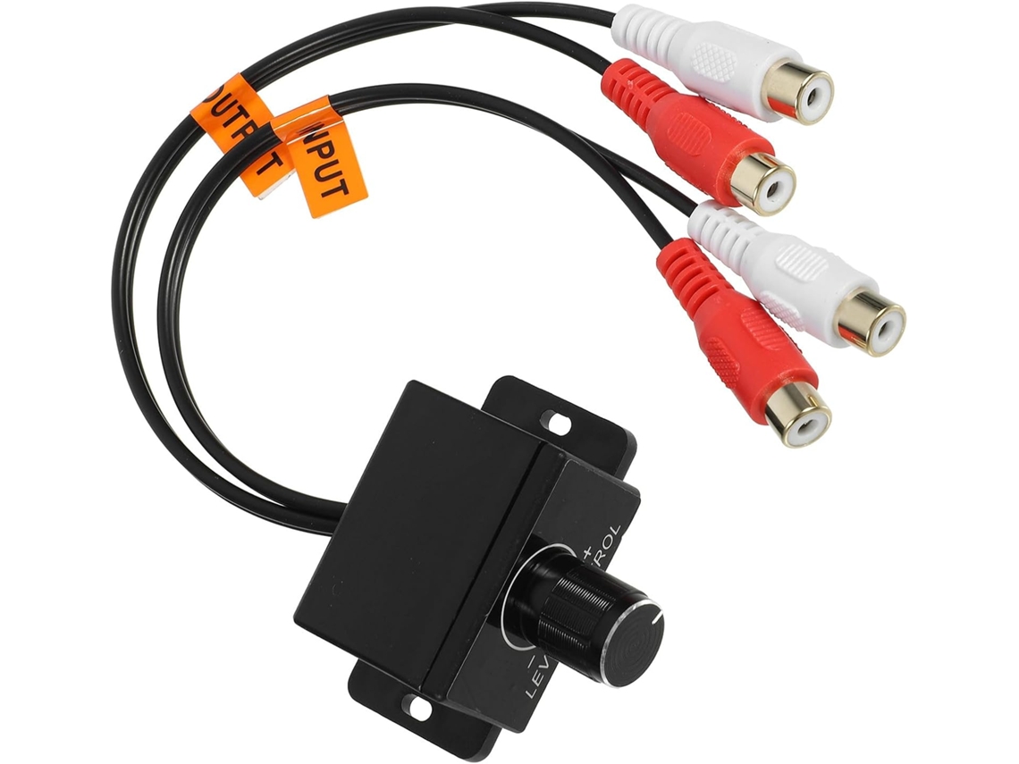 Controlador De Volume De Áudio Com Sistema De Ajuste Fácil, Em Plástico.