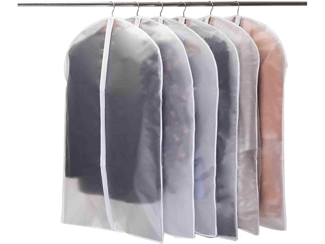 Lurelia Capa Para Roupa, Antipoeira, Impermeável, Transparente, Para Ternos E Camisas, 60x100 Cm