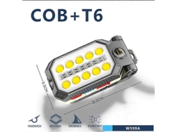 Lanterna De Camping Led, Recarregável E Impermeável Para Suas Aventuras Ao Ar Livre. Olysi Shop
