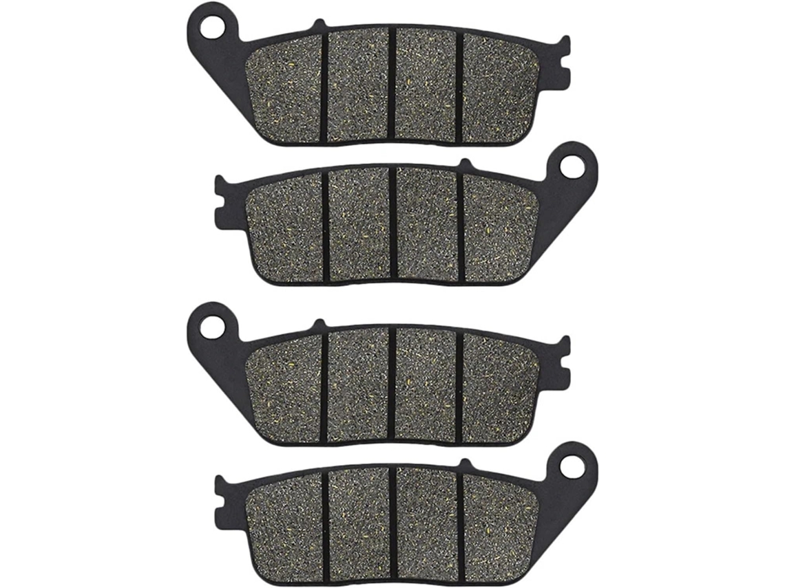 Pastilhas de Freio Universais Dianteiras Ou Traseiras para Motocicletas Compatíveis Design Avançado Redução