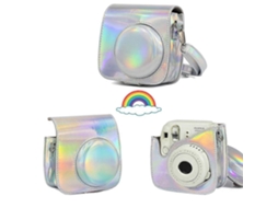 Fujifilm Instax Mini Camera Case Bolsa Capa de Couro Pu com Alça de Ombro para Câmeras de Filme Instantâneo Instax Mini 9 Mini 8 Mini 8+ TAISHENGDA