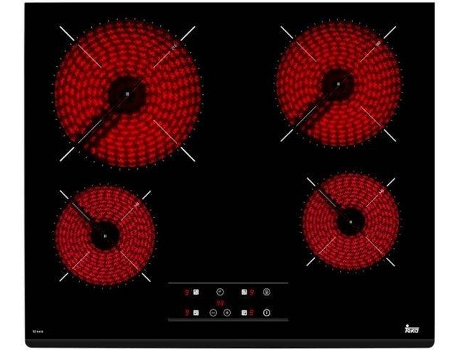 Placa de Vitrocerâmica TEKA TZ6418 (Elétrica - 30 cm - Preto)