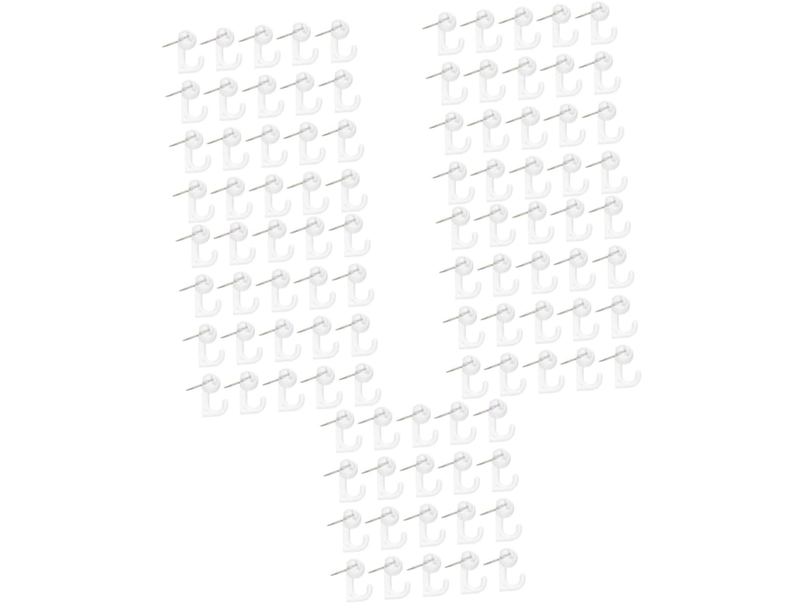 Série 5 - Tachinhas Decorativas Para Escritório, Clips Transparentes
