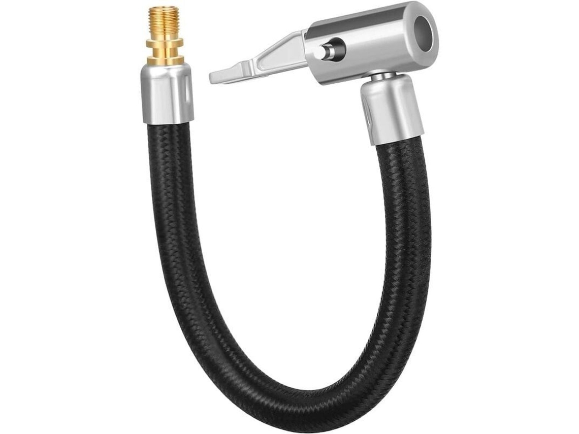 Cabo Extensor De 20 Cm Para Inflar Pneus, Adaptador Para Válvula Schrader, Bomba De Carro Aquaforge