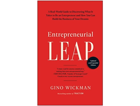 Livro Entrepreneurial Leap, Updated and Expanded Edition de Gino Wickman (Inglês - Capa Dura)