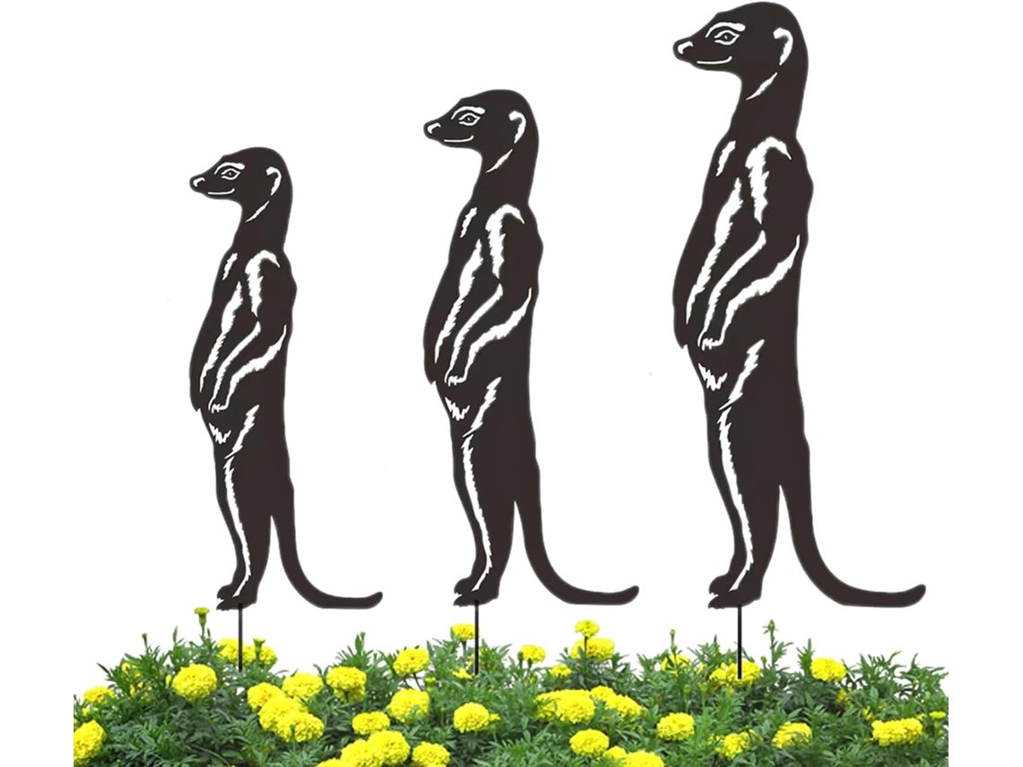 Estaca Decorativa de Primavera para Jardim Ornamento Artístico para Gramados Externos Estacas Decorativas para Vasos CHABERLU