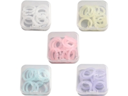 Conjunto De 100 Argolas Removíveis Para Fichário, Com 15mm Diâmetro, Ideais Scrapbooking, Cartões, Cadernos