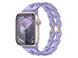 Bracelete Para Apple Watch 42/44/45/46/49mm Roxo Cuich