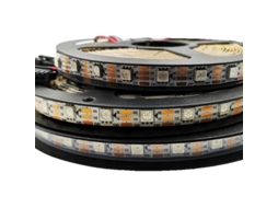 Luz De Faixa Led, Endereçável Individualmente, À Prova Dágua Ip65, Placa Pcb Branca, 5m 60 Ip65 Oem