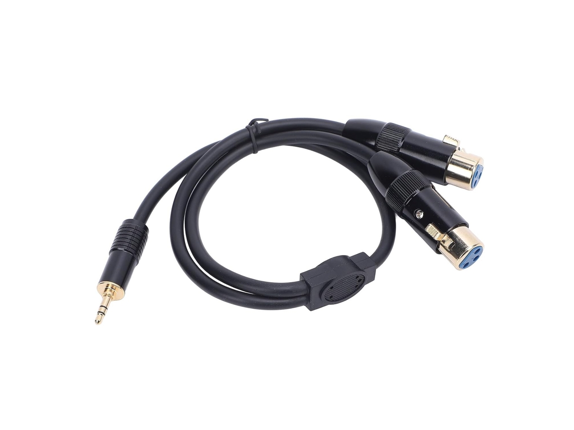 Cabo Estéreo Xlr Duplo Para Conectar Caixas De Som Ativas – Cabo Trs Macho