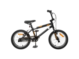 Vidaxl Bmx 16 Polegadas Para 5-8 Anos Preto