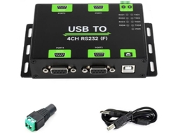 Adaptador Usb Isolado Industrial para Serial Rs232 de 4 Canais com Chip Ft4232hl SFUSHOS