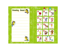 Primerox livro Sonoro Interativo em Inglês Brinquedo Educativo para Bebês e Crianças Pequenas