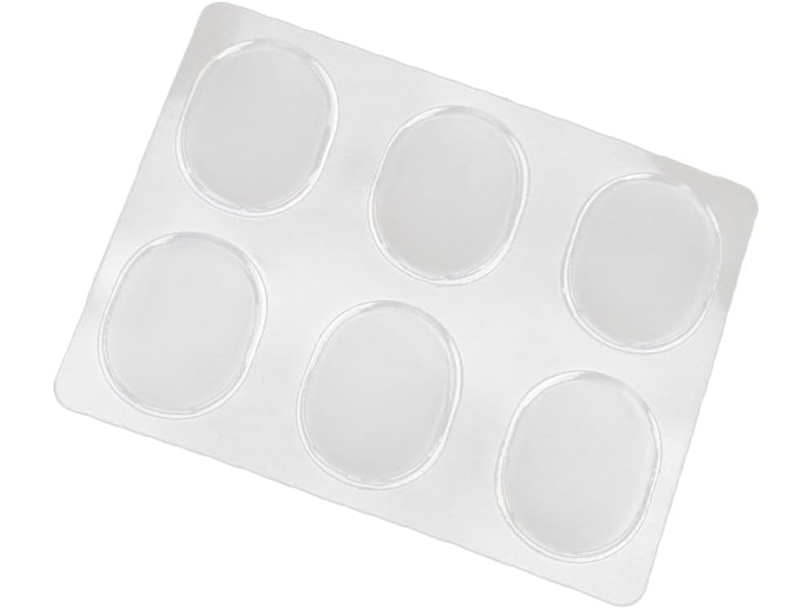 Conjunto De 18 Protetores Calcanhar Transparentes E Redondos Para Homens Mulheres Previne Bolhas Assaduras
