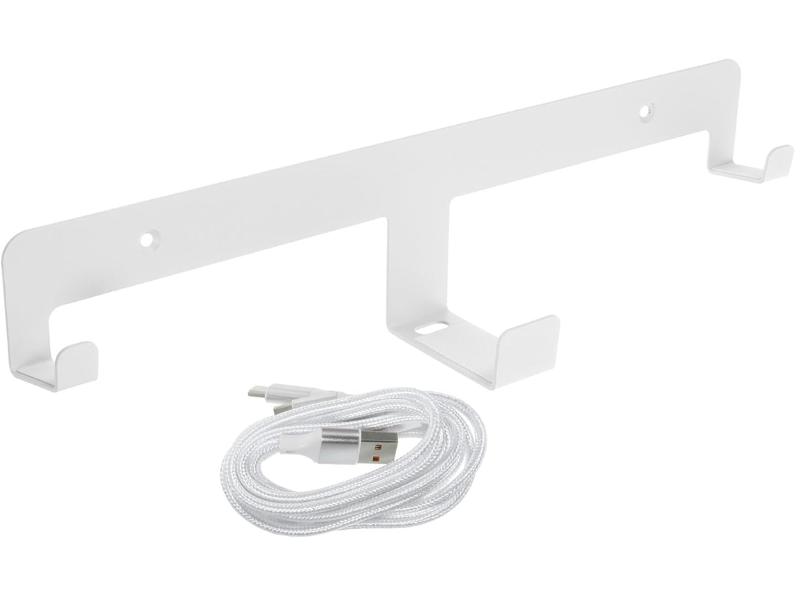 Suporte de Parede para Headset de Realidade Virtual com Cabo Usb c e Organizador para Dois Headsets. SFUSHOS