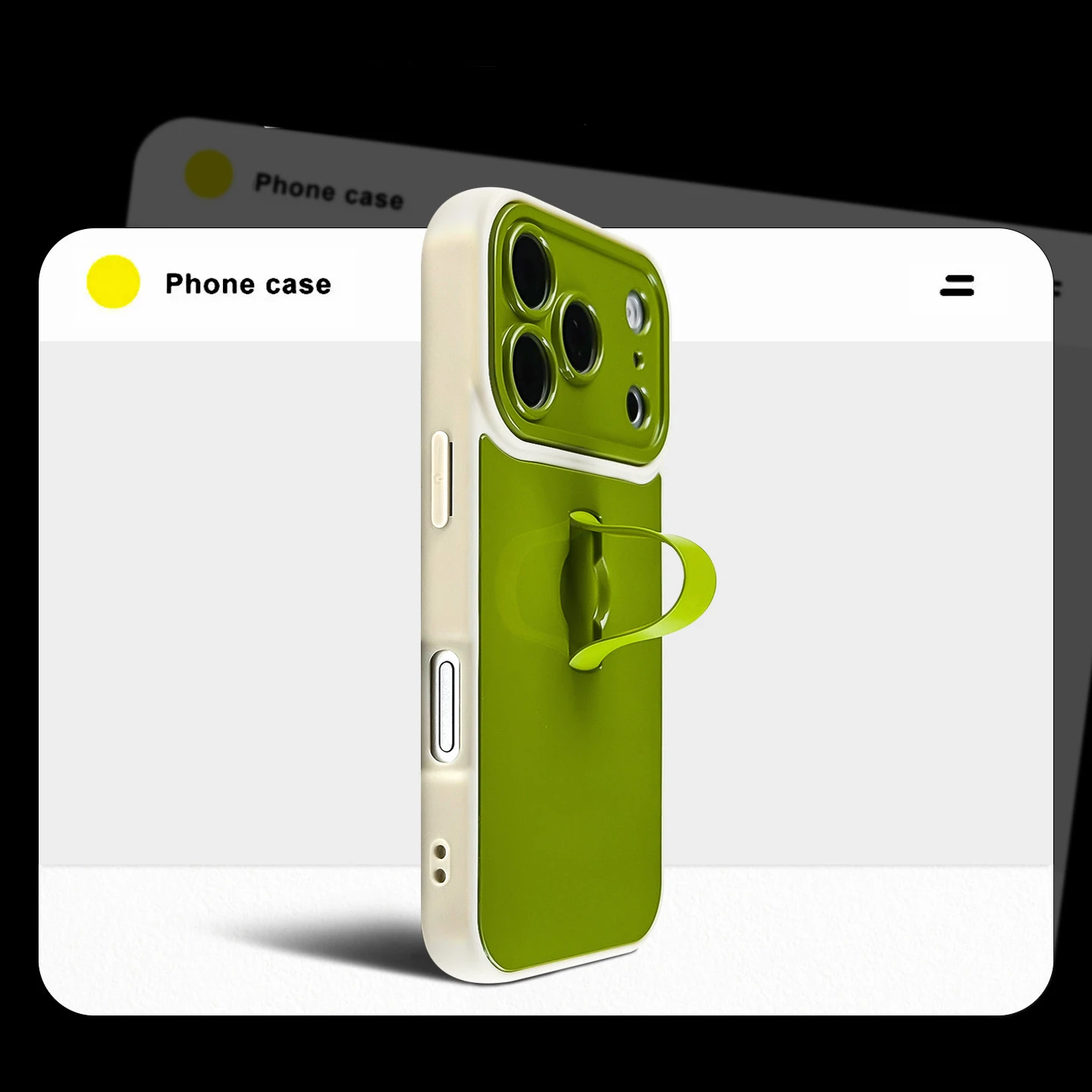Capa Protetora Híbrida De Luxo Para Iphone 17, Feita De Silicone Macio.