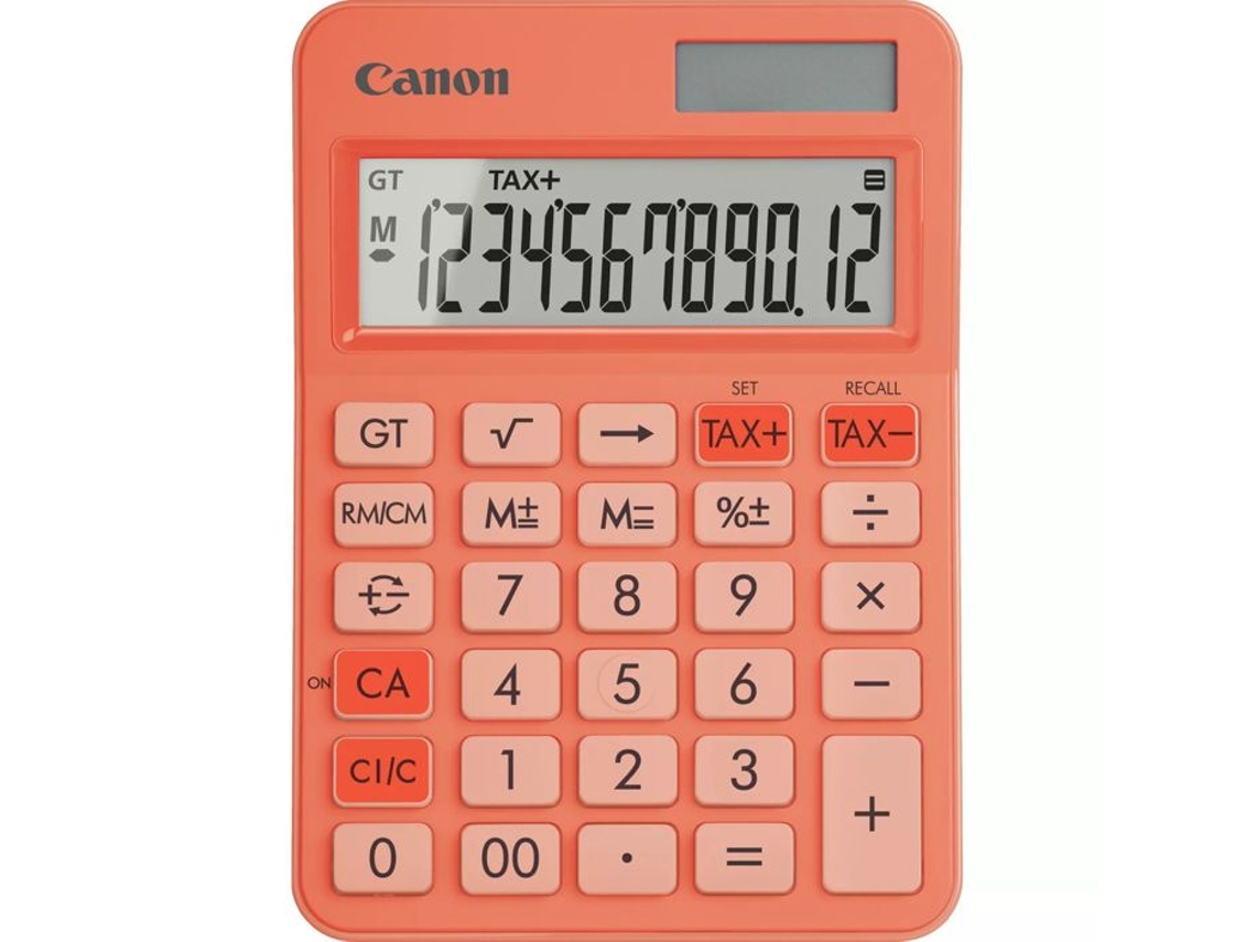 Calculadora Ls 125kb Laranja 12 Dígitos BRILVIBERA