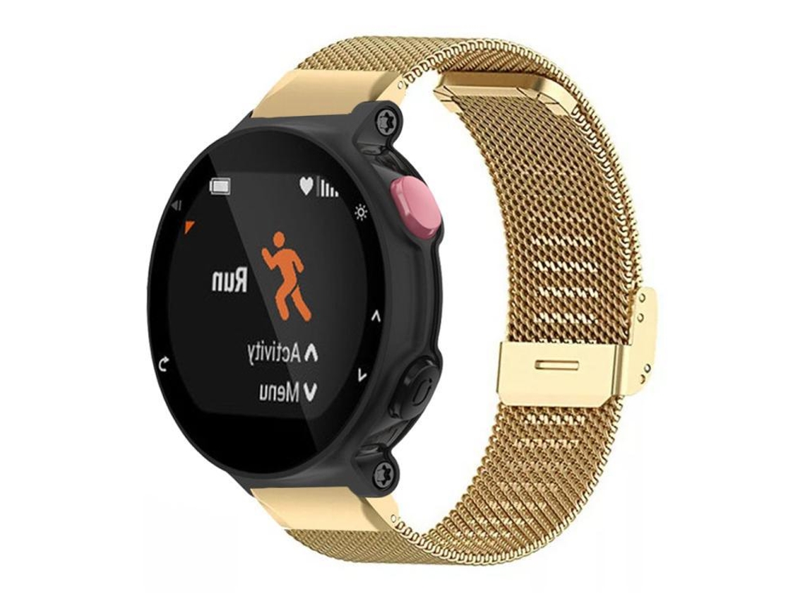 Pulseira Milanesa Para Garmin Fenix ​​​​8/7/6/5 22mm Dourado Hexinyigjly