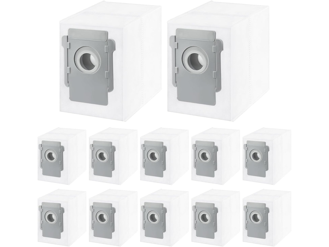 Kit De Substituição Para Irobot I7 I7+ I3 I4 I6 I8 I8+ J7 S9 S9+ Acessórios Para Saco De Pó Para Aspirador Robô (12 Peças) Cuich