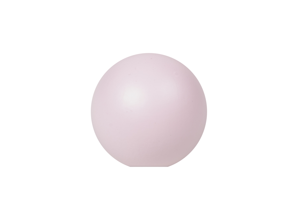 Puxador para Móveis de Madeira Bola 40 Mm de Diâmetro Madeira Laqueada Rosa Conjunto de 24 Peças HARDWAREXCHANGE
