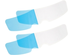 2 Unidades de Película Pet com Nano Revestimento Anti-embaçante e Anti-chuva para Melhor Visibilidade.