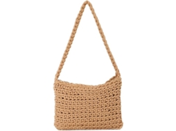 Bolsa feminina AQUAFORGE xadrez, tecido gelatinoso, quadrada, fecho, ombro ou transversal, celular