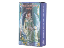 Mali baralho de Tarot Holográfico com 78 Cartas para Divinação e Jogos de Mesa em Inglês