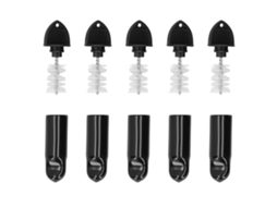 Conjunto de 5 Escovas e Tampas para Torneira PRIMEROX