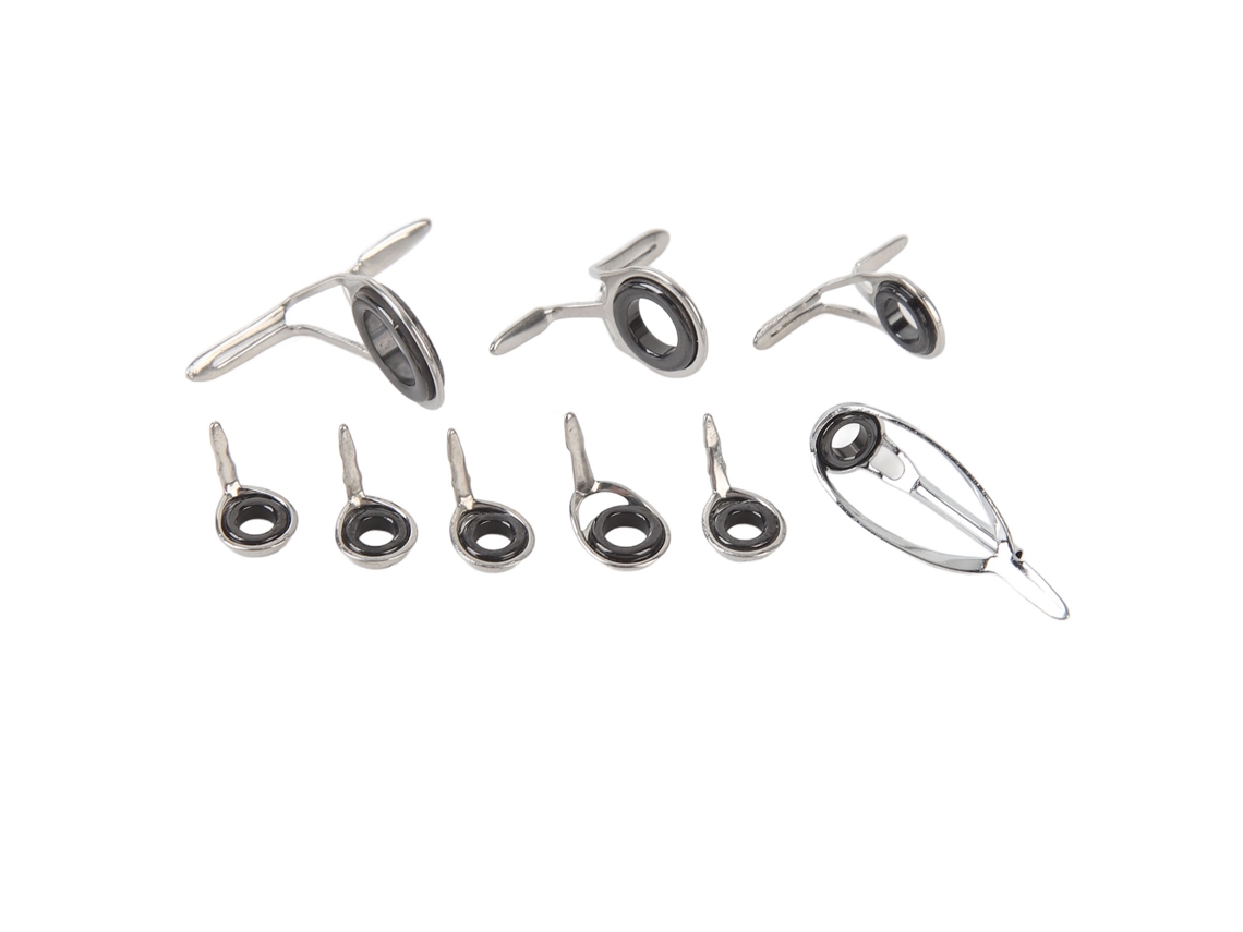 Kit Reparo Pontas Vara Pesca Cerâmica Universal 9pcs