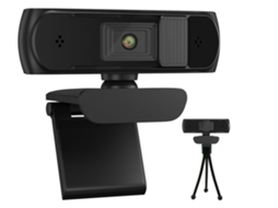 Webcam Yemaesre S2 500 Full Hd 1080p 5 Megapixels Autofoco Adequado Para Pc Laptop Desktop Mac Videoconferência Preto Brilvibera