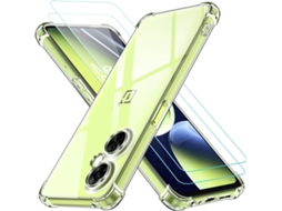 Capa Vidros Temperados Proteção Antichoc Para Oneplus Oneplus Nord Ce 3 Lite Hongwe. Anti-riscos Transparente