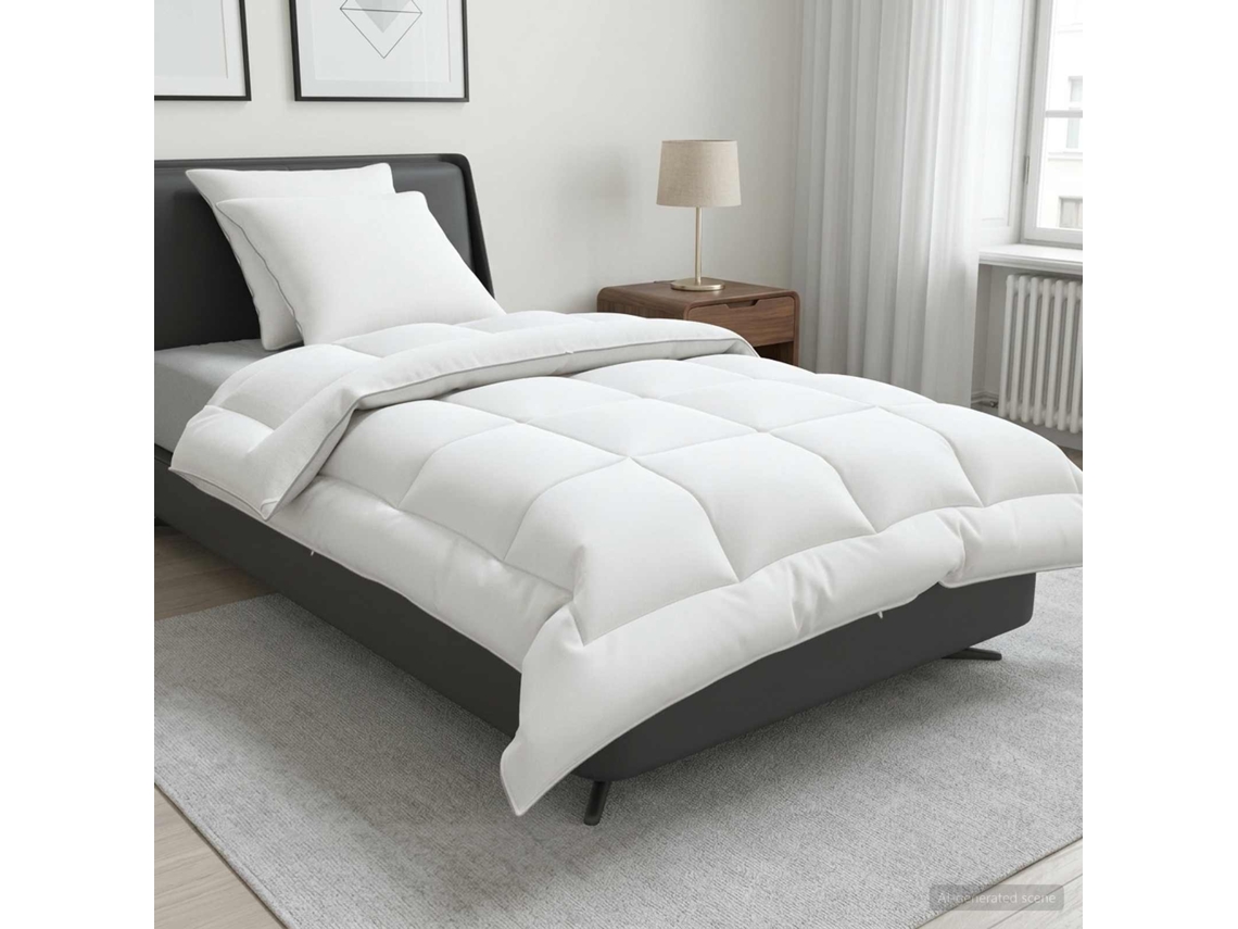 Vidaxl Conjunto De Edredão E Almofadas 3 Unid. 140x220 Cm 4 Estações