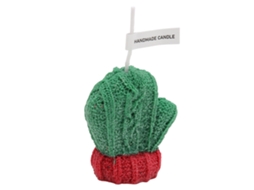 Christmas Glove Scented Candle Diy Decorative Photo Prop Ornament Green