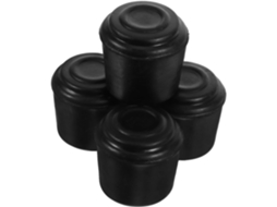 Conjunto De 4 Protetores Borracha Para Pés Cadeiras, Ideais Para Áreas Externas Reutilizáveis E Perfeitos Proteger O