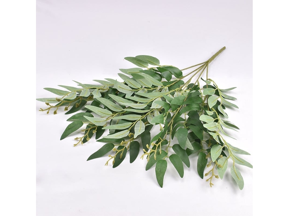 Buquê Artificial com 3 Folhas de Salgueiro Verde BRILVIBERA