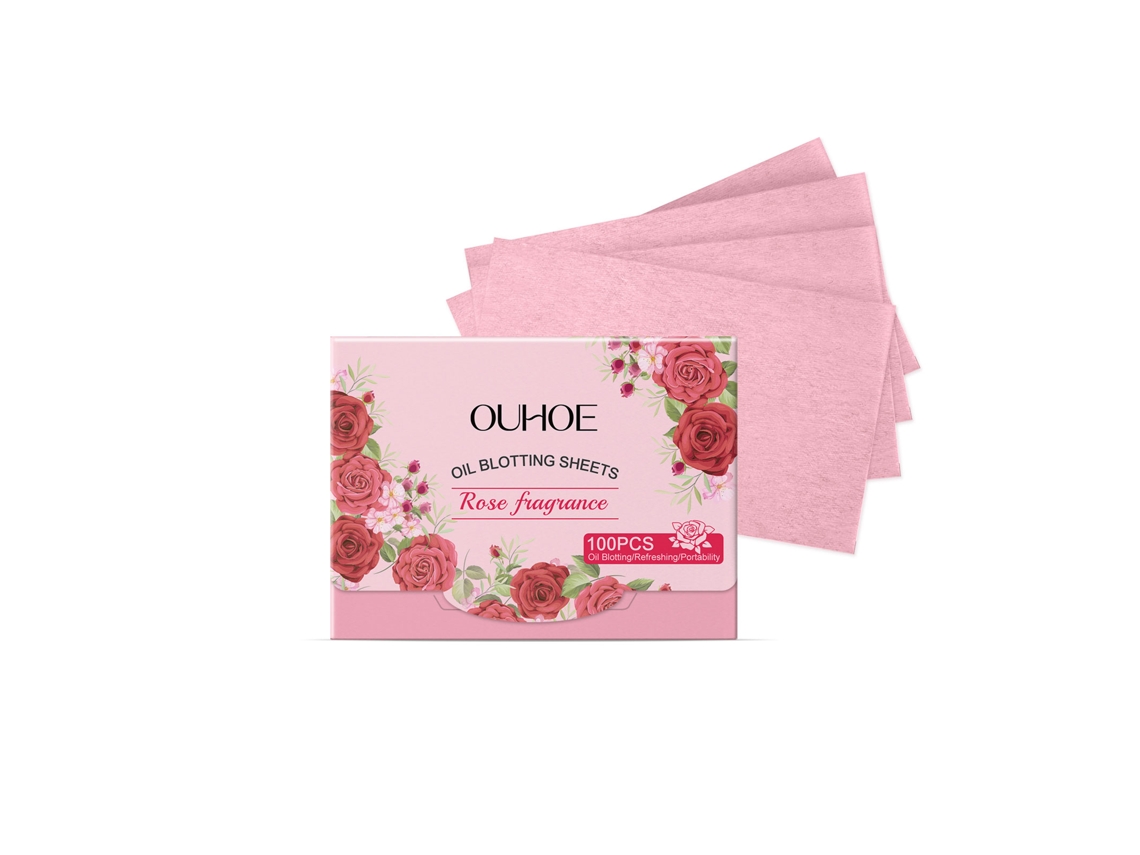 Papel Absorvente de Óleo Rose Heartthrob