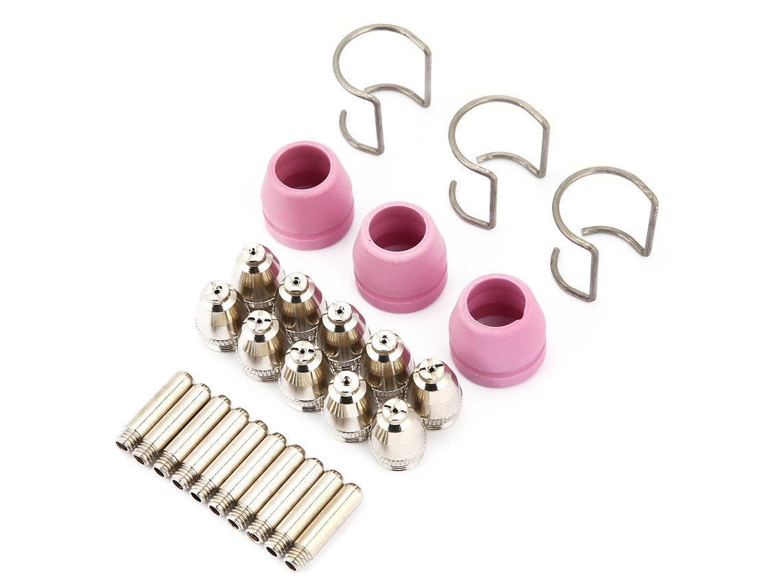 Conjunto De Consumíveis Para Tocha De Plasma Laxiscreed Com Eletrodo E Bocal De Qualidade