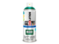 Pintyplus Tinta Spray Verde Musgo Evolution Water-Based 520Cc Ral 6005