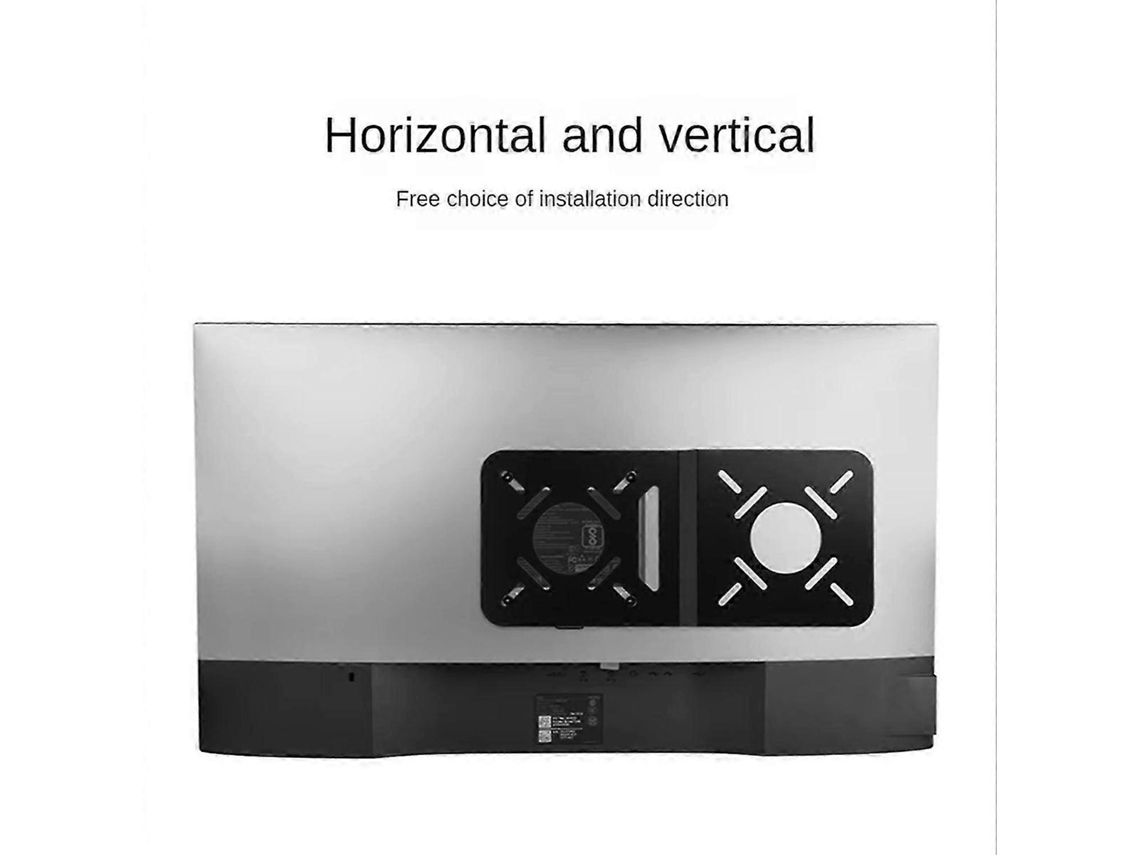 2pcs Vesa Mount For Mini Pc Mini-host Hanging Bracket Vesa Holder