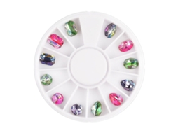 Pedras Redondas De Strass De Cristal Para Unhas Para Decorações De Arte De Unhas 3D Estilo 9 ZMDECQNA