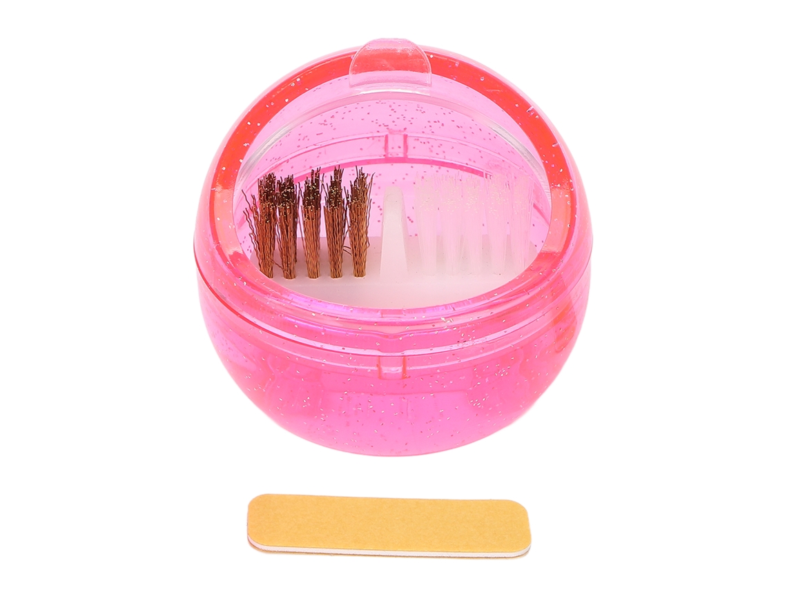 Limpador De Escova Para Unhas Durável Prático Pequeno Compacto Ferramenta De Limpeza Para Casa
