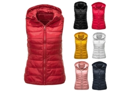 Colete Termica Feminina Roupa De Inverno E Outono De Algodao Misturado Rosa