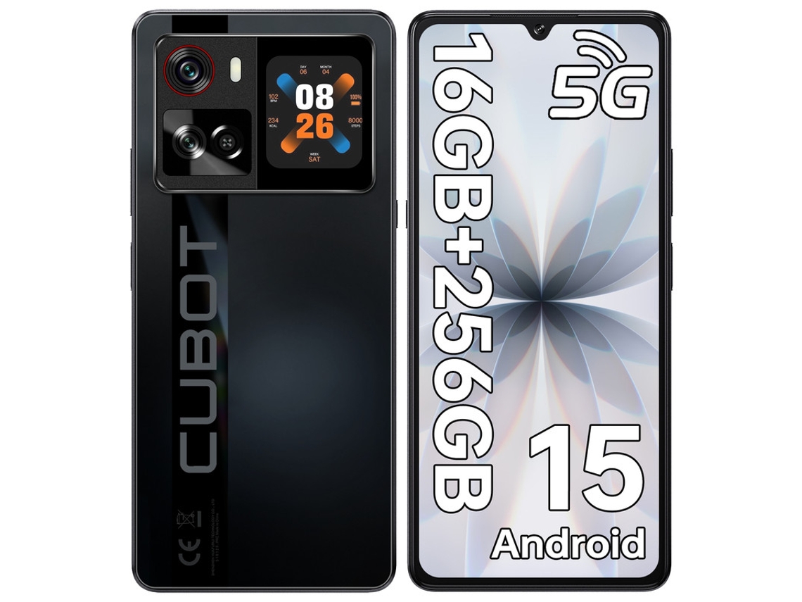 Smartphone CUBOT X100 com 6.88 polegadas, 24 GB RAM, 256 GB ROM, câmera 64 MP, bateria 5100 mAh, NFC, Android 15
