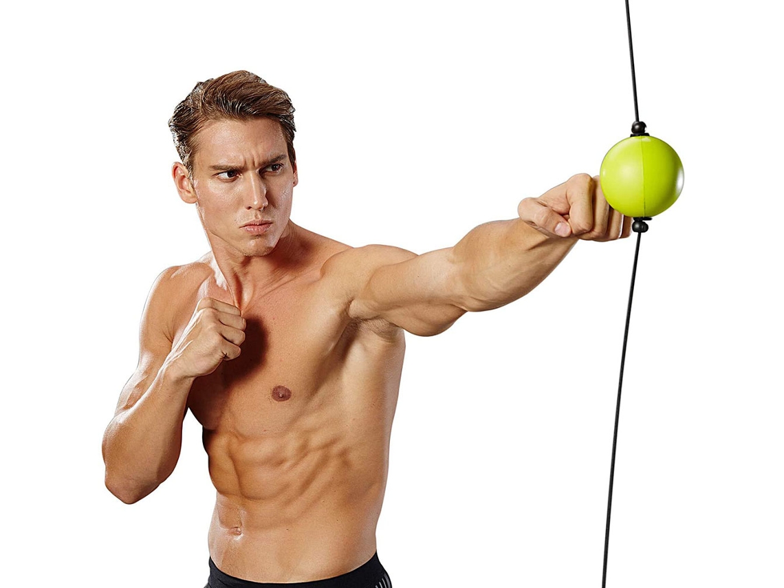 Business bola de boxe para treinamento de velocidade e reflexos com ventosas fitness punching ball | S/MARCA